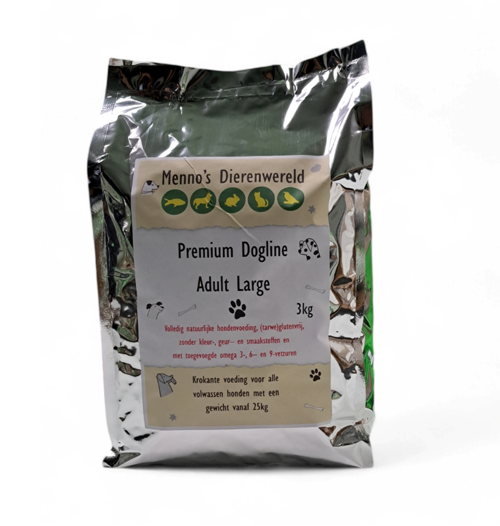 Zak Menno’s Premium Dogline Adult Large hondenbrokken.