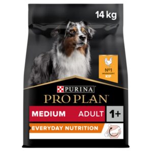 Pro Plan Adult Kip 14kg hondenbrokken met kip voor volwassen honden van middelgrote rassen
