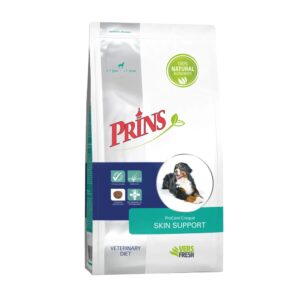 Prins ProCare Croque Diet Skin Support krokante hypoallergene dieetbrok voor honden met gevoelige huid en darmflora