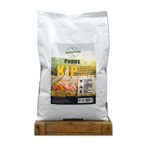 Country-Field Graanvrij Puppy kip, kalkoen, zalm 6kg