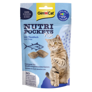 Gimcat NutriPockets vis met tonijn 60 gram