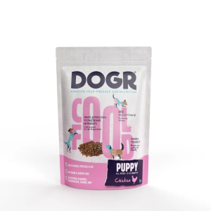 Zak DOGR Puppy Chicken 2kg koudgeperst puppyvoer met 34% kip