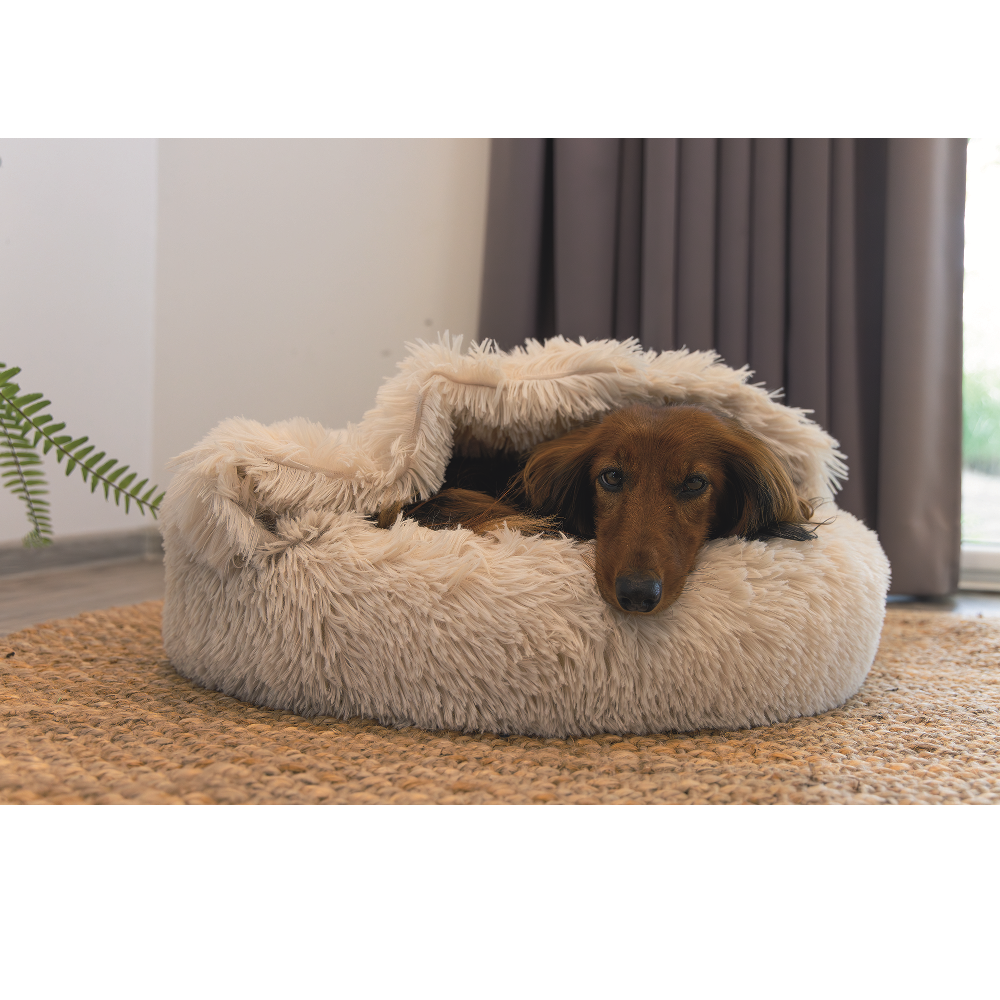 Pluche ligmand Yala beige 80cm - Afbeelding 3