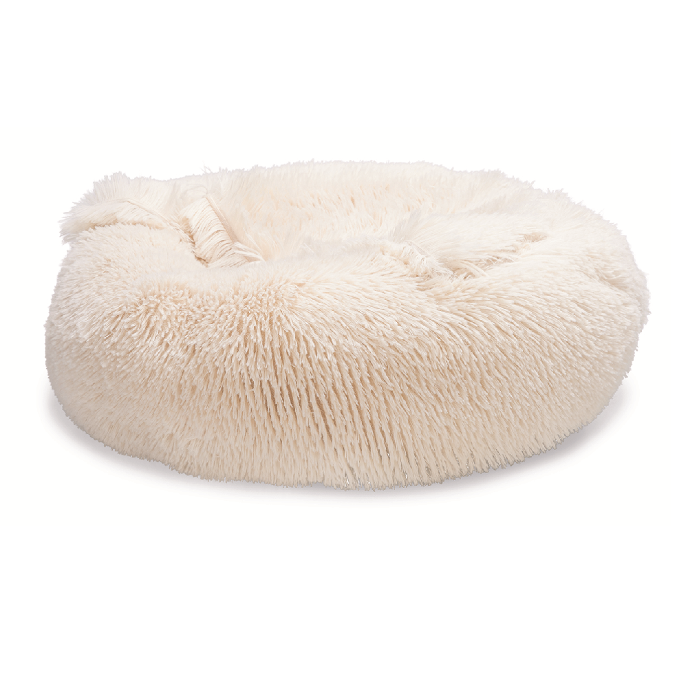Pluche Ligmand Yala Beige – zachte, knusse ligmand voor honden met antislip en uitwasbaar design