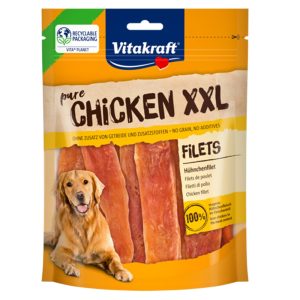 Vitakraft Kipfilet XXL 250 gram hondensnack met kipfilet verpakking