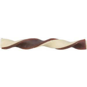 Gedraaid staafje met rund 12 cm kauwsnack voor honden