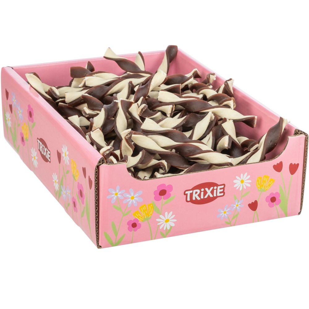 Twister kauwstaaf met rund voor hond – 12 cm