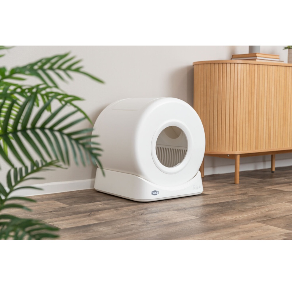 sfeerfoto- Trixie Automatische Kattenbak Smart 51x56x54 cm zelfreinigende kattenbak