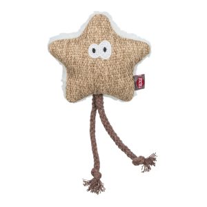 Trixie kattenspeelgoed ster 17 cm van polyester met kattenkruid/catnip,