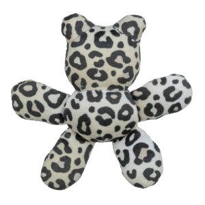 Kattenspeelgoed beer 12 cm met catnip – zacht pluche kattenspeeltje