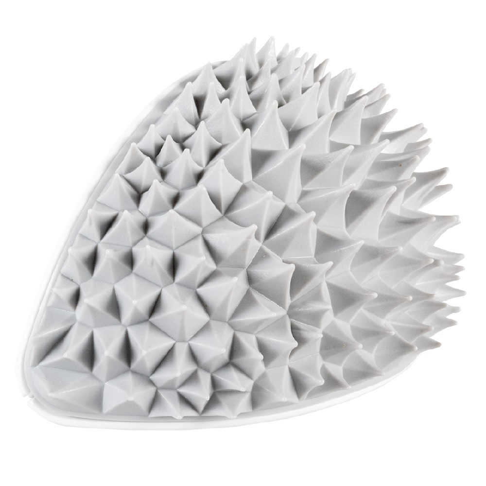 Hoek stimulator voor katten grijs katten massageborstel voor muur of hoek