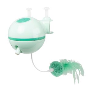 Kattenspeeltje Reckless Roxy munt groen interactief kattenspeelgoed