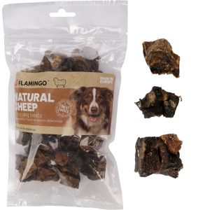Schaapslong blokjes 150 gram hondensnack – glutenvrij zonder toegevoegde suikers