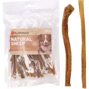 Schaapspees 15 cm hondensnack – natuurlijke kauwsnack glutenvrij zonder toegevoegde suikers