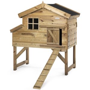 Voldux Kippenhok Jasper 140x90x155 cm houten kippenhok met legnest en zitstok