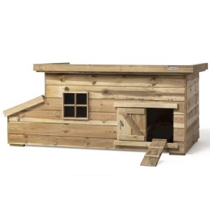 Voldux Kippenhok Fenne 190x88x84 cm compact houten kippenhok met legnest en trap