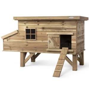 Voldux Kippenhok Finn 190x88x110 cm houten kippenhok met legnest en loopplank