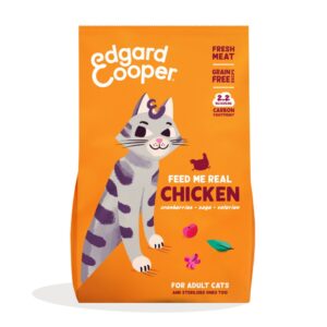 Edgard&Cooper kat adult kip 2kg graanvrije kattenbrokken met verse kip