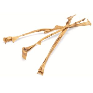 Runderkophuid 3 stuks 70-80 cm natuurlijke kauwsnack voor honden