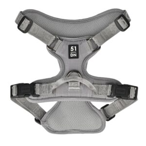 Y-tuig trail lichtgrijs XS borstomvang 40-51cm nekomvang 32-48cm