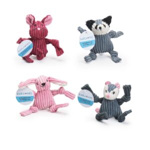 HuggleKats Woodland assorti 17cm kattenspeeltje met catnip