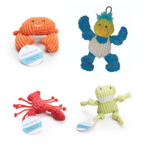 HuggleKats Waterfront assorti 17cm kattenspeeltje met catnip