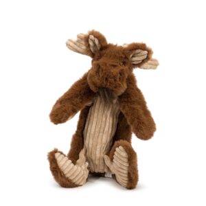 Hondenspeelgoed Rendier X-brace 40x10x33cm sterke pluche rendierknuffel met touwskelet pieper en knispermateriaal