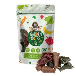 Garden Bites Knaagdier Veggie 9 stuks 14cm vegetarische snack met timotheegras broccoli wortel en paprika voor konijnen en knaagdieren