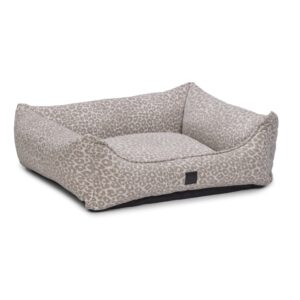 Designed by Lotte Orthopedische hondenmand Essence Wild beige met memory foam vulling, wasbare hoes en anti-slip bodem