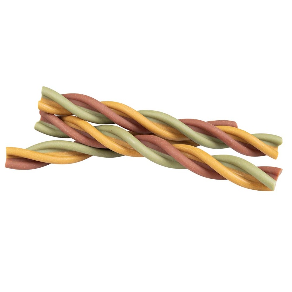 Garden Bites Fruity Twizzlers XL 25 cm vegetarische kauwsnack voor honden