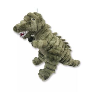 Groene Hondenknuffel XXL T-Rex met zacht pluche en ingebouwde pieper