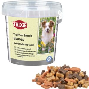 TRIXIE Trainer Snack Bones 500 gram kleine zachte hondensnoepjes met rund lam en gevogelte
