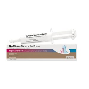 No Worm Diacur PetPaste 4,8 g ontwormingspasta met fenbendazol voor hond en kat