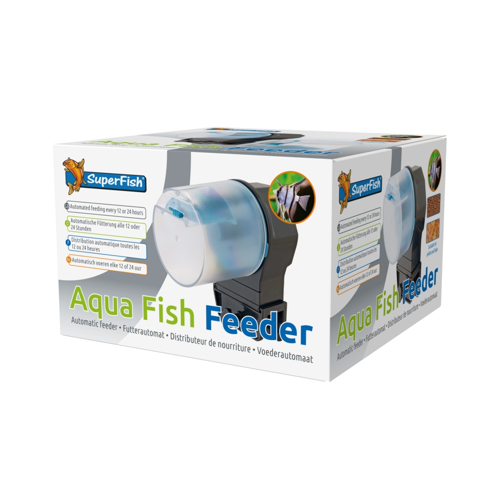 SuperFish Aqua Fish Feeder automatische voerautomaat voor aquariumvissen