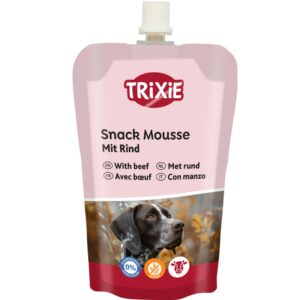 TRIXIE Snack Mousse met Rund 200 gram zachte hondensnack