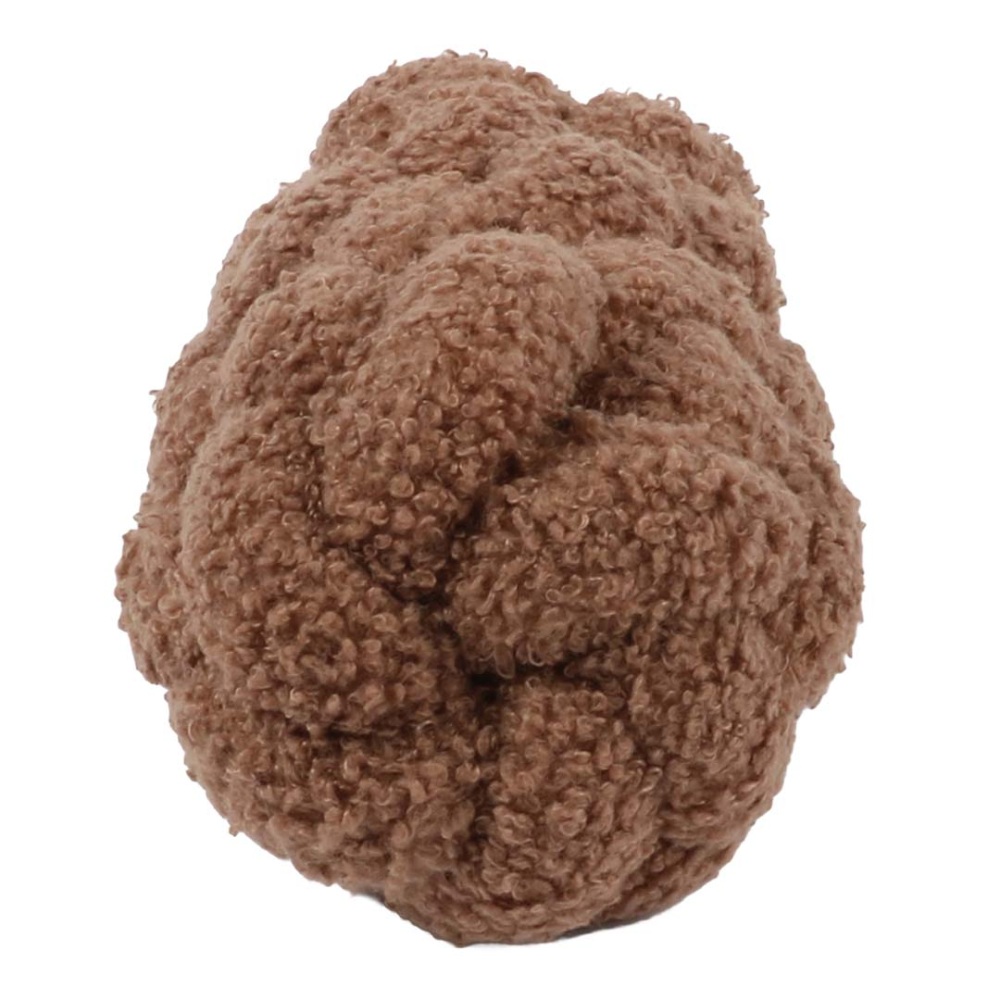 D&D HOME Teddy Roll bruin touwspeeltje voor honden