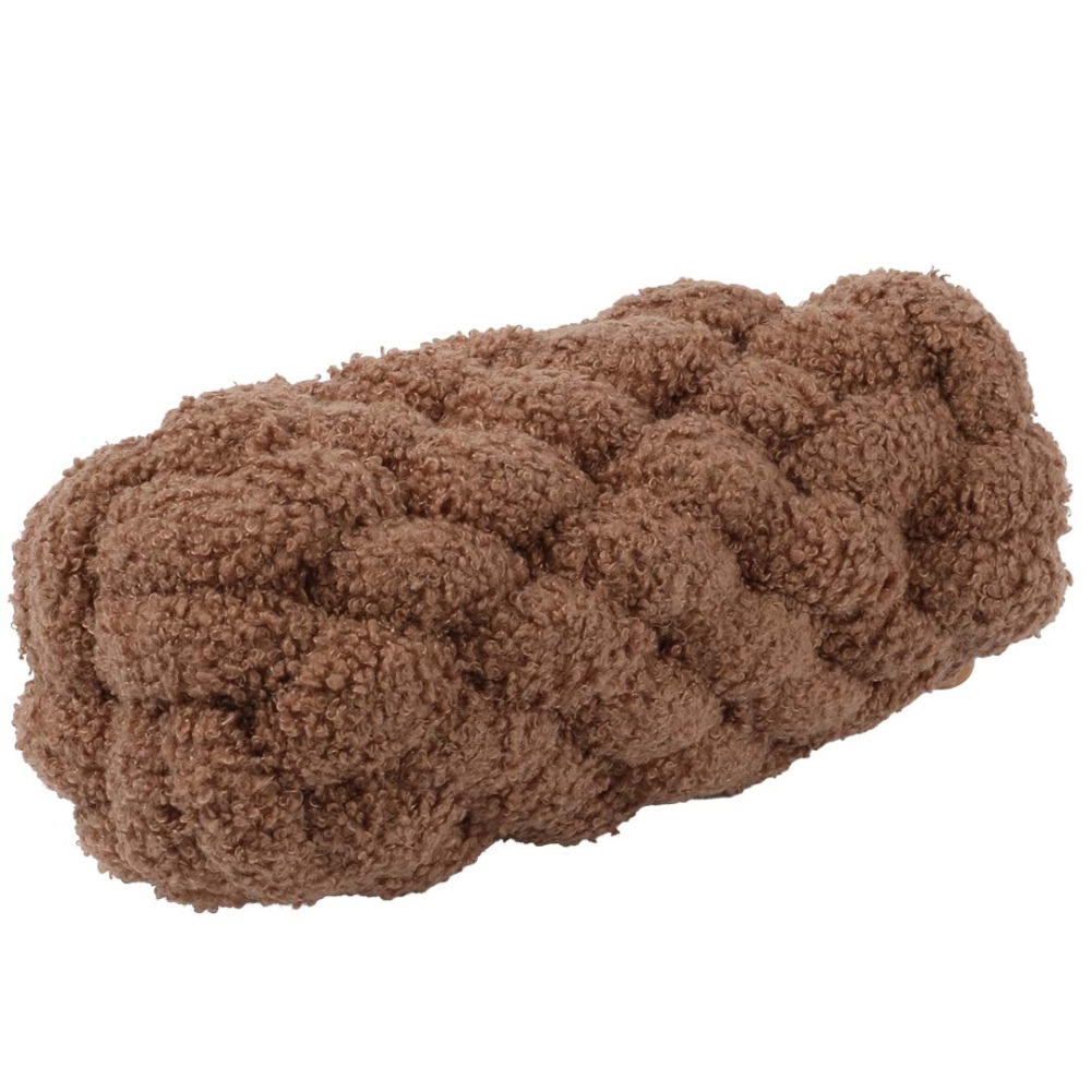 D&D HOME Teddy Roll bruin touwspeeltje voor honden