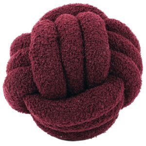 D&D HOME Teddy Ball bordeaux touwspeeltje voor honden