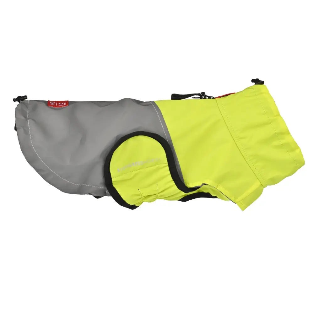51 Degrees North Reflective Coat Yellow hondenjas geel grijs met reflecterende delen