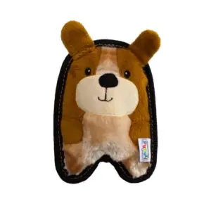 Outward Hound Invincibles Mini Puppy pluche hondenspeeltje zonder vulling