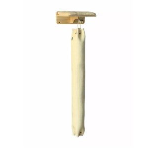 Quapas klimzak kat beige 150 cm met sisal, ligplateau en kussen
